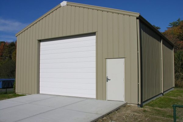 bigstock-Steel-Building-garage-240515
